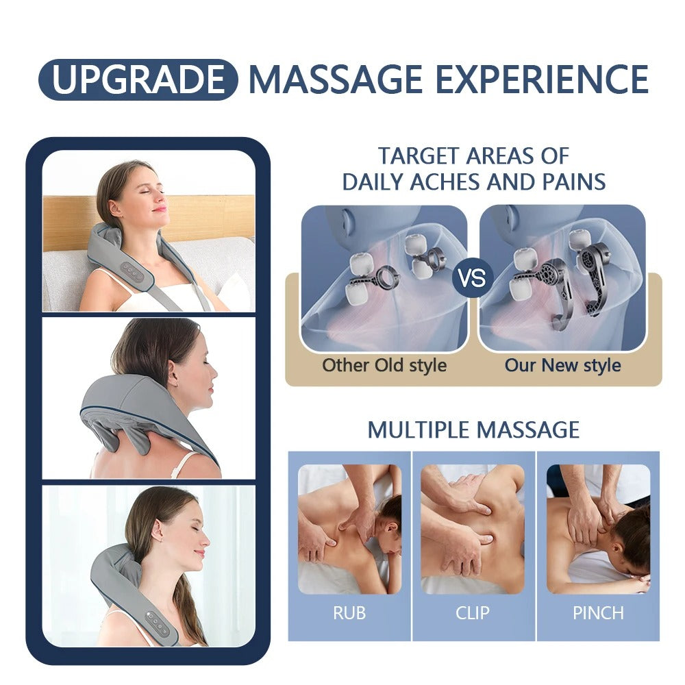 Neck And Shoulder Massager Wireless
