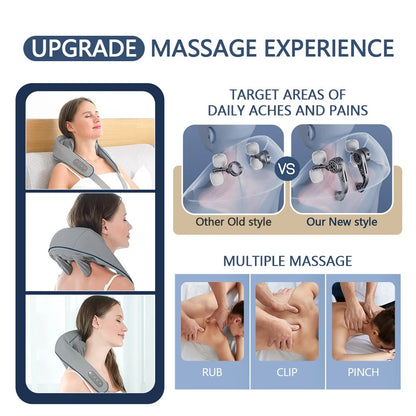 Neck And Shoulder Massager Wireless