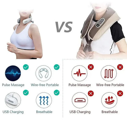 4D Neck & Shoulder Massager with Heat and Vibration