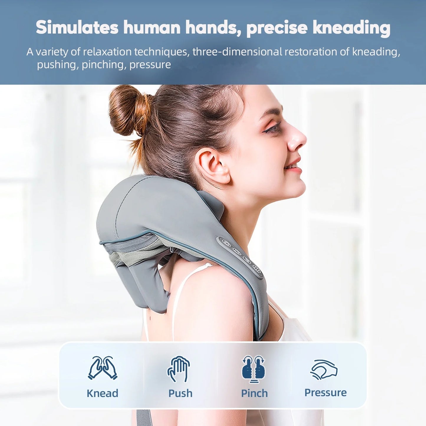 Neck And Shoulder Massager Wireless